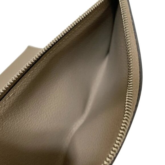 HERMES EA Zip PM - Gris Asphalt Veau Evercolor C Agenda 516-071625 - Picture 7 of 8